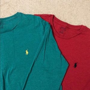 POLO long sleeve shirts